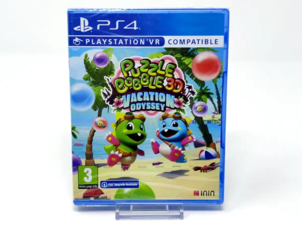 Portada de Puzzle Bobble 3D: Vacation Odyssey (ESP) (Precintado) para PlayStation 4, edición PAL España, nuevo