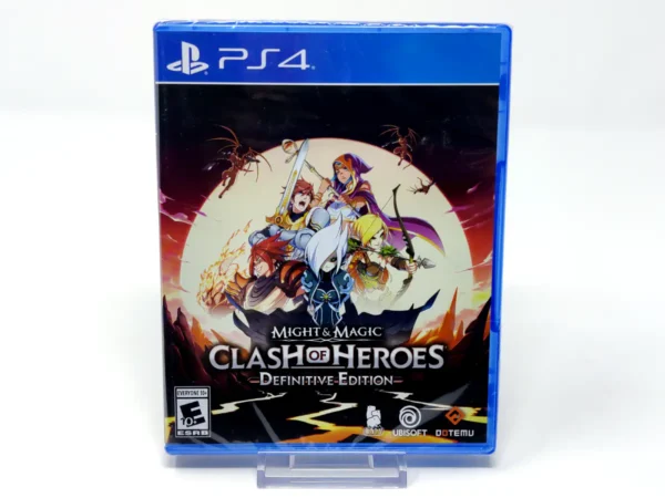 Portada de Might & Magic: Clash of Heroes - Definitive Edition (Limited Run) (USA) (Precintado) para PlayStation 4, edición NTSC USA, nuevo