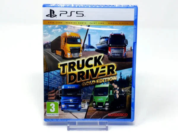 Portada de Truck Driver (Gold Edition) (ESP) (Precintado) para PlayStation 5, edición PAL España, nuevo