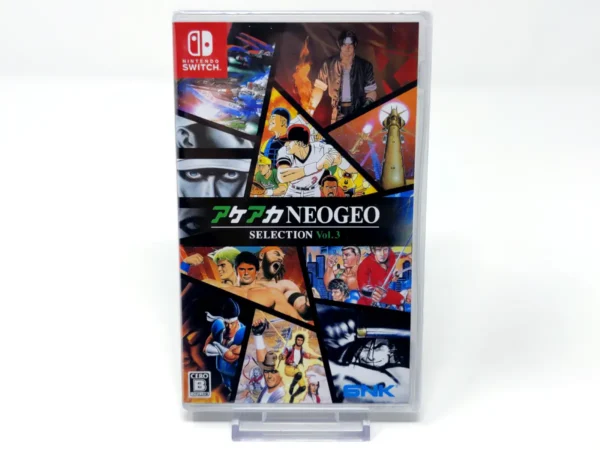 Portada de ACA NEOGEO Selection Vol. 3 (JAP) (Precintado) para Nintendo Switch, edición NTSC Japón, nuevo