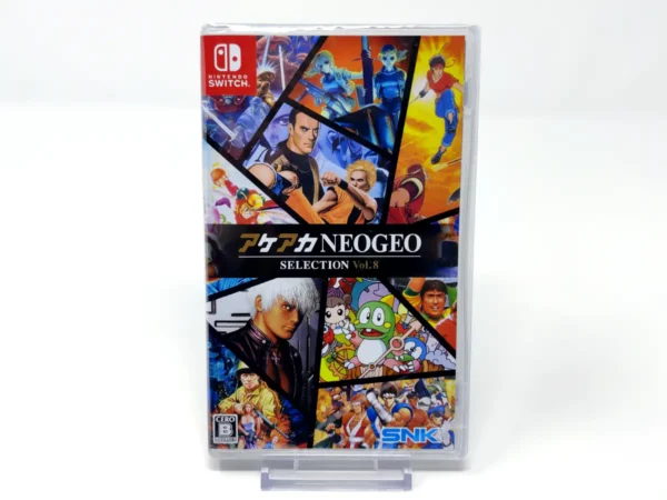 Portada de ACA NEOGEO Selection Vol. 8 (JAP) (Precintado) para Nintendo Switch, edición NTSC Japón, nuevo