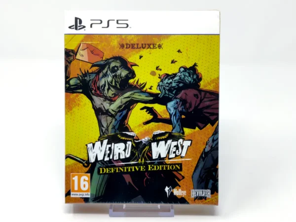 Portada de Weird West (Definitive Edition) (ESP) (Precintado) para PlayStation 5, edición PAL España, nuevo