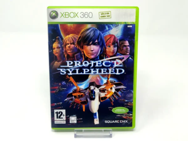 Portada de PROJECT SYLPHEED (ESP) para XBOX 360, edición PAL España, de segunda mano