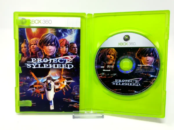 Interior del juego PROJECT SYLPHEED (ESP) para XBOX 360 con disco y manual
