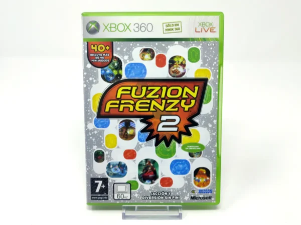 Portada de Fuzion Frenzy 2 (ESP) para XBOX 360, edición PAL España, de segunda mano