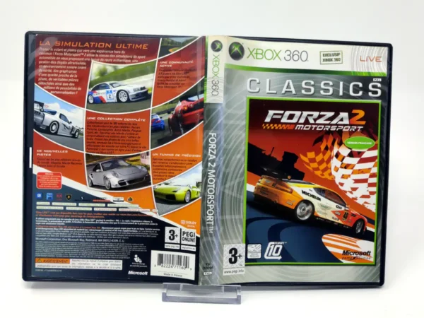 Forza Motorsport 2 (Classics) (FRA) (Carátula) para XBOX 360, edición PAL Francia, de segunda mano