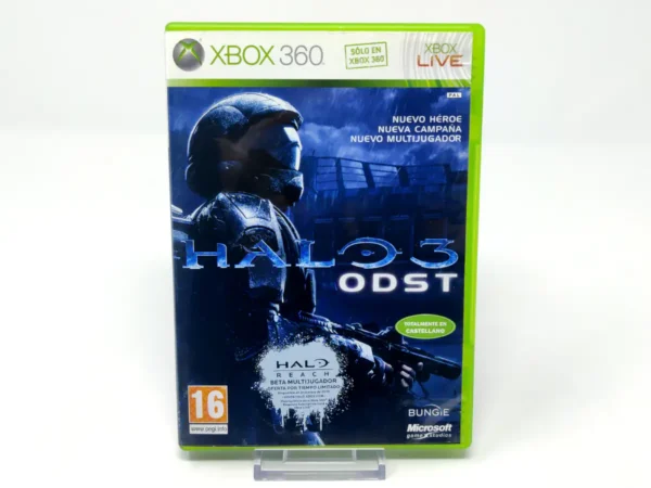 Portada de Halo 3: ODST (ESP) (Rebajado) para XBOX 360, edición PAL España, de segunda mano