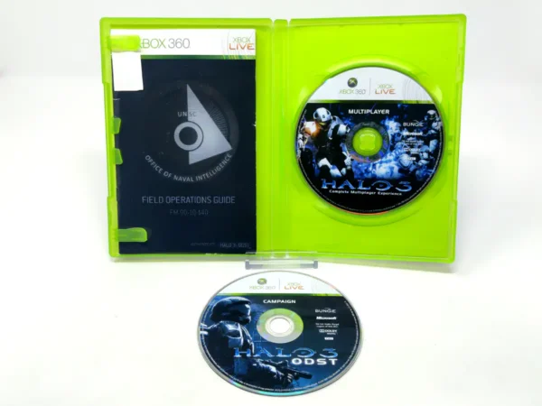 Interior del juego Halo 3: ODST (ESP) (Rebajado) para XBOX 360 con disco y manual