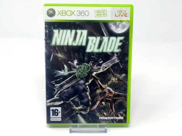 Portada de Ninja Blade (ESP) para XBOX 360, edición PAL España, de segunda mano