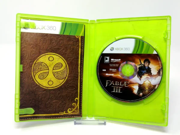 Lateral de la caja de Fable III (ESP) para XBOX 360