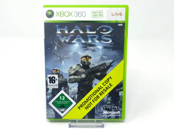 Portada de Halo Wars (EUR) (Promo) para XBOX 360, edición PAL EUR, de segunda mano
