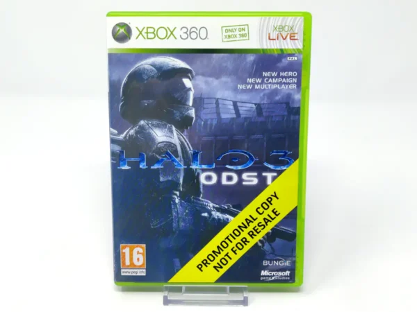 Portada de Halo 3: ODST (EUR) (Promo) para XBOX 360, edición PAL EUR, de segunda mano