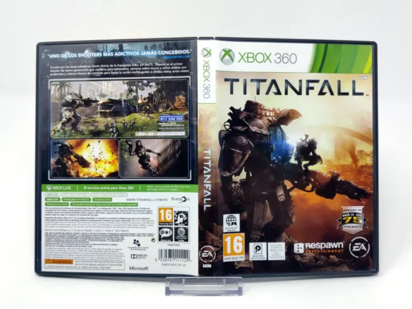 Titanfall (ESP) (Carátula) para XBOX 360, edición PAL España, de segunda mano