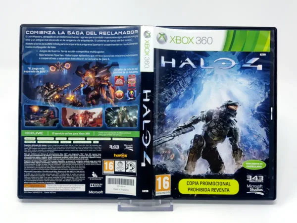 Halo 4 (Promo) (ESP) (Carátula) para XBOX 360, edición PAL España, de segunda mano