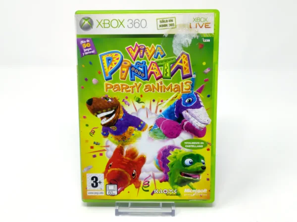 Portada de Viva Piñata: Party Animals (ESP) (Rebajado) para XBOX 360, edición PAL España, de segunda mano