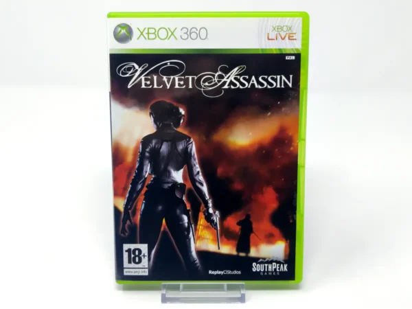 Portada de Velvet Assassin (ESP) para XBOX 360, edición PAL España, de segunda mano