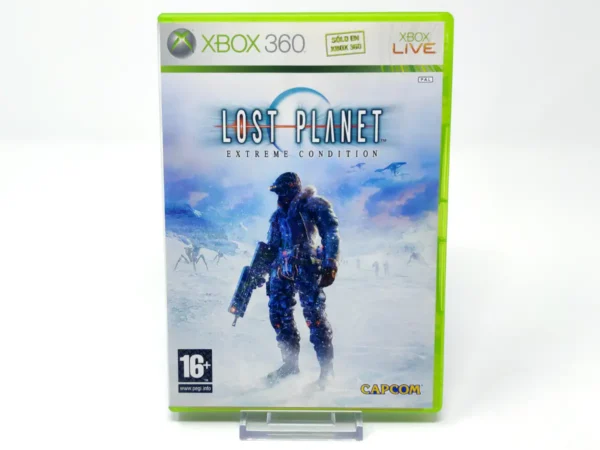 Portada de Lost Planet: Extreme Condition (ESP) para XBOX 360, edición PAL España, de segunda mano