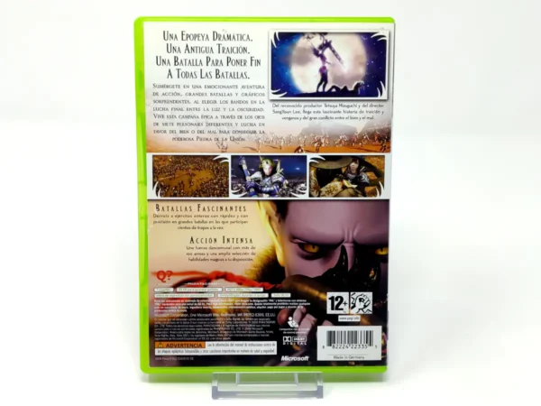 Parte trasera de N3: Ninety-Nine Nights (ESP) (Rebajado) para XBOX 360, edición PAL España