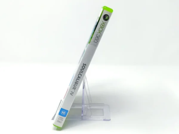 Lateral de la caja de SoulCalibur IV (EUR) (Promo) para XBOX 360