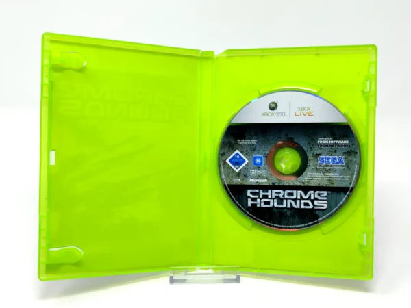 Interior del juego Chromehounds (ESP) (Rebajado) para XBOX 360 con disco y manual