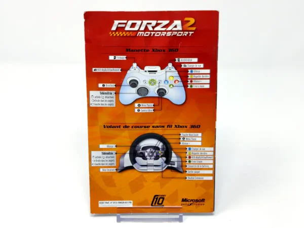 Forza Motorsport 2 (FRA) (Manual) para XBOX 360, edición PAL Francia, de segunda mano