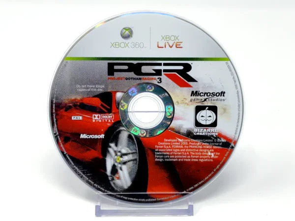 Project Gotham Racing 3 (ESP) (Disco) para XBOX 360, edición PAL España, de segunda mano