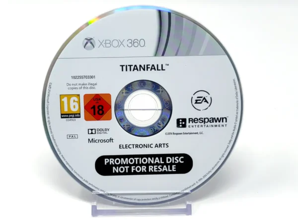 Portada de Titanfall (ESP) (Promo) (Disco) para XBOX 360, edición PAL España, de segunda mano