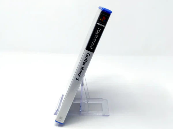 Lateral de la caja de Guitar Hero 5 (ESP) para PlayStation 2