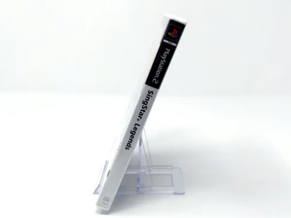 Lateral de la caja de Singstar Legends (HOL) para PlayStation 2