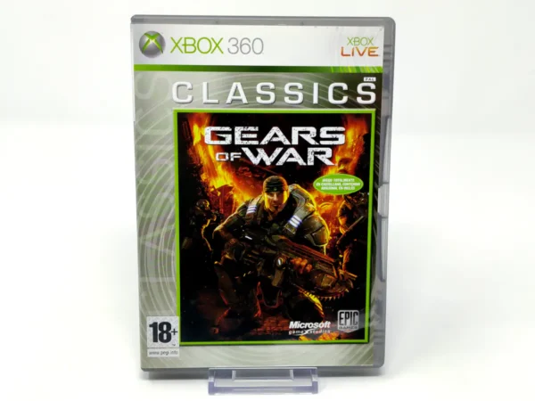 Portada de Gears of War (ESP) (Classics) para XBOX 360, edición PAL España, de segunda mano