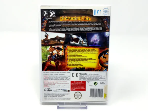 Parte trasera de Brave: A Warrior's Tale (ESP) (Rebajado) para Nintendo Wii, edición PAL España