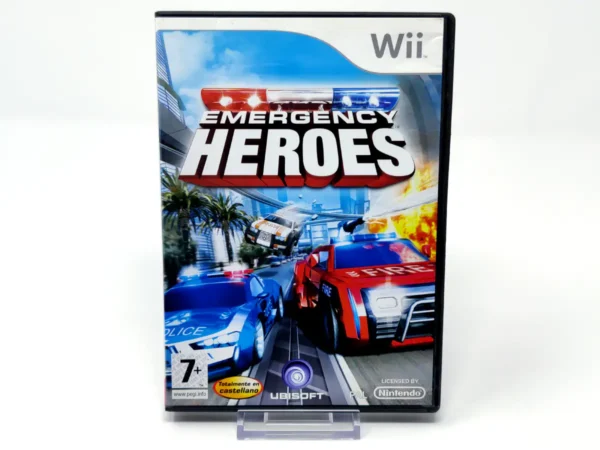 Portada de Emergency Heroes (ESP) (Rebajado) para Nintendo Wii, edición PAL España, de segunda mano