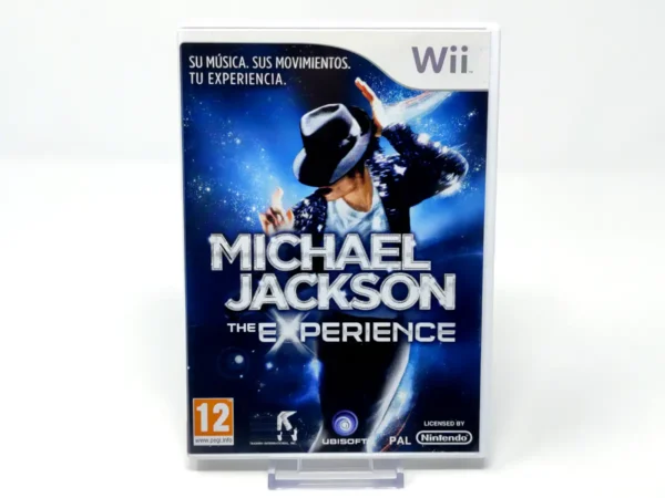 Portada de Michael Jackson The Experience (ESP) para Nintendo Wii, edición PAL España, de segunda mano