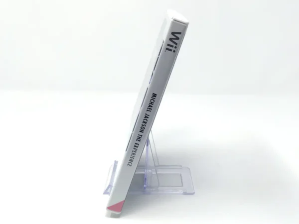 Lateral de la caja de Michael Jackson The Experience (ESP) para Nintendo Wii