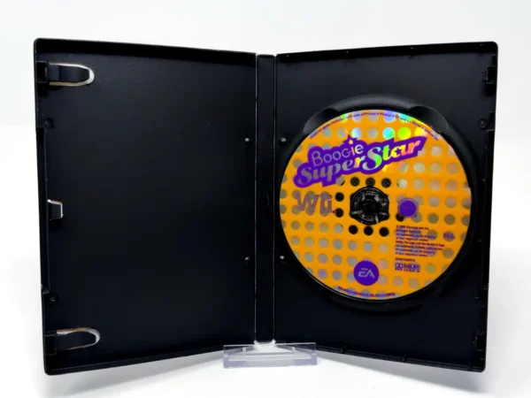 Interior del juego Boogie SuperStar (ESP) (Rebajado) para Nintendo Wii con disco y manual