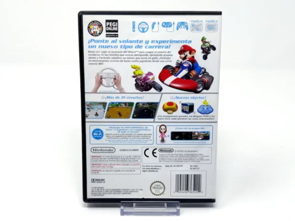 Parte trasera de Mario Kart Wii (ESP) (Rebajado) para Nintendo Wii, edición PAL España