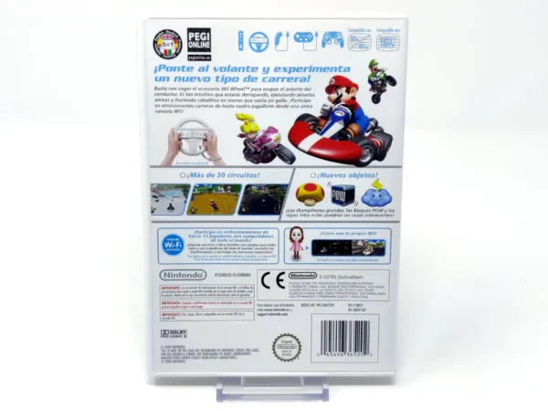 Parte trasera de Mario Kart Wii (ESP) (Rebajado) para Nintendo Wii, edición PAL España