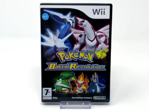 Portada de Pokémon Battle Revolution (ESP) (Rebajado) para Nintendo Wii, edición PAL España, de segunda mano