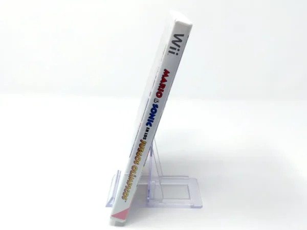 Lateral de la caja de Mario & Sonic at the Olympic Games (ESP) para Nintendo Wii