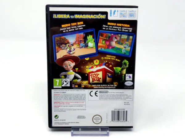Parte trasera de Disney•Pixar Toy Story 3: The Video Game (ESP) (Rebajado) para Nintendo Wii, edición PAL España