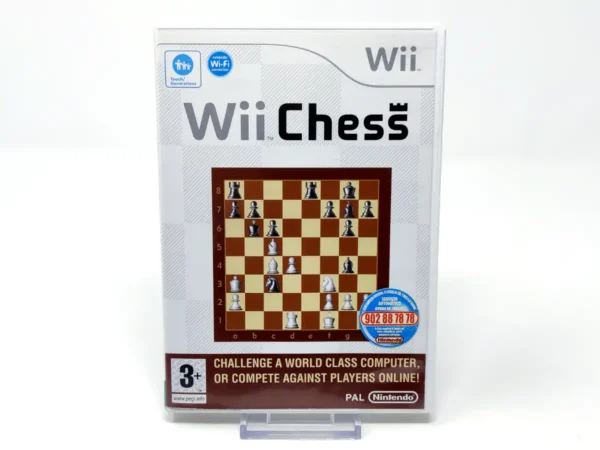 Portada de Wii Chess (UK) para Nintendo Wii, edición PAL UK, de segunda mano