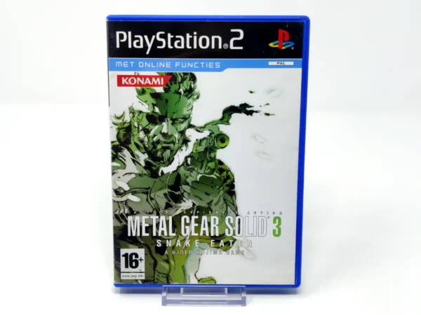 Portada de Metal Gear Solid 3: Snake Eater (HOL) (Rebajado) para PlayStation 2, edición PAL Holanda, de segunda mano