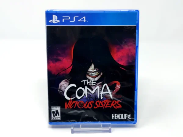 Portada de The Coma 2: Vicious Sisters (Limited Run) (USA) (Precintado) para PlayStation 4, edición NTSC USA, nuevo