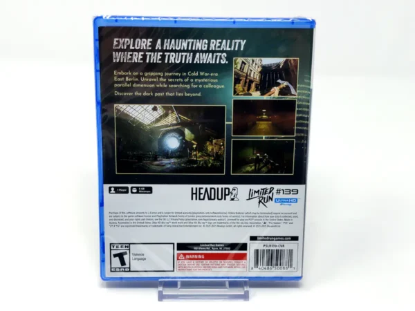 Parte trasera de Industria (Limited Run) (USA) (Precintado) para PlayStation 5, edición NTSC USA