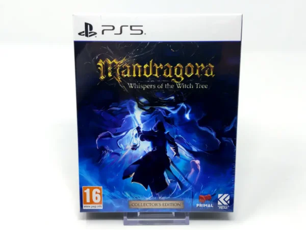 Portada de Mandragora: Whispers of the Witch Tree (Collector´s Edition) (EUR) (Precintado) para PlayStation 5, edición PAL EUR, nuevo