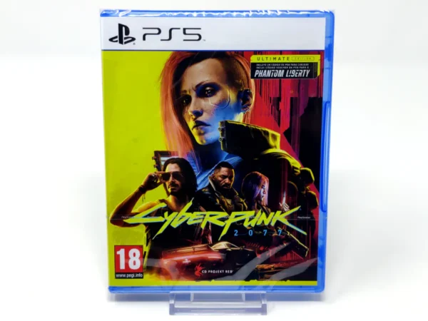 Portada de Cyberpunk 2077: Phantom Liberty (Ultimate Edition) (ESP) (Precintado), edición PAL España, nuevo