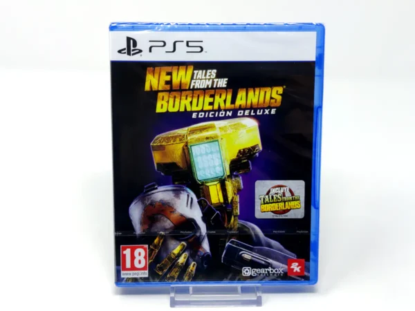Portada de New Tales from the Borderlands (Edición Deluxe) (ESP) (Precintado) para PlayStation 5, edición PAL España, nuevo