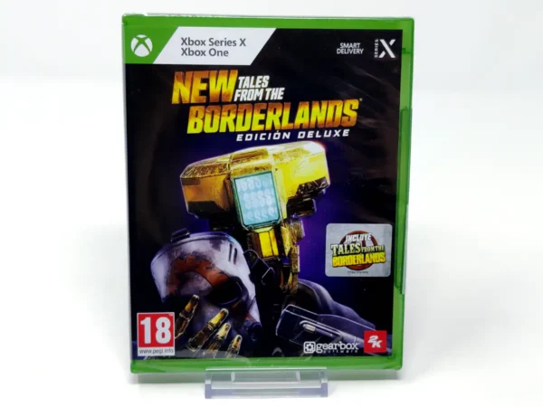 Portada de New Tales from the Borderlands (Edición Deluxe) (ESP) (Precintado) para XBOX One / Series X/S, edición PAL España, nuevo