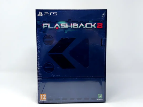 Parte trasera de Flashback 2 (Collector's Edition) (ESP) (Precintado) para PlayStation 5, edición PAL España