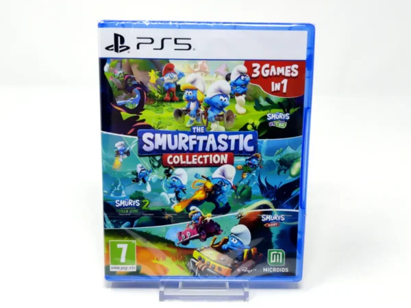 Portada de The Smurftastic Collection (ESP) (Precintado) para PlayStation 5, edición PAL España, nuevo
